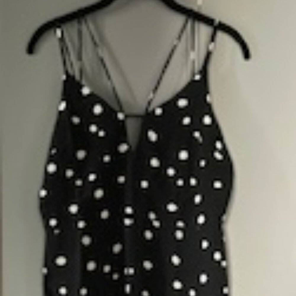 Black and White Polka Dot Jumper
